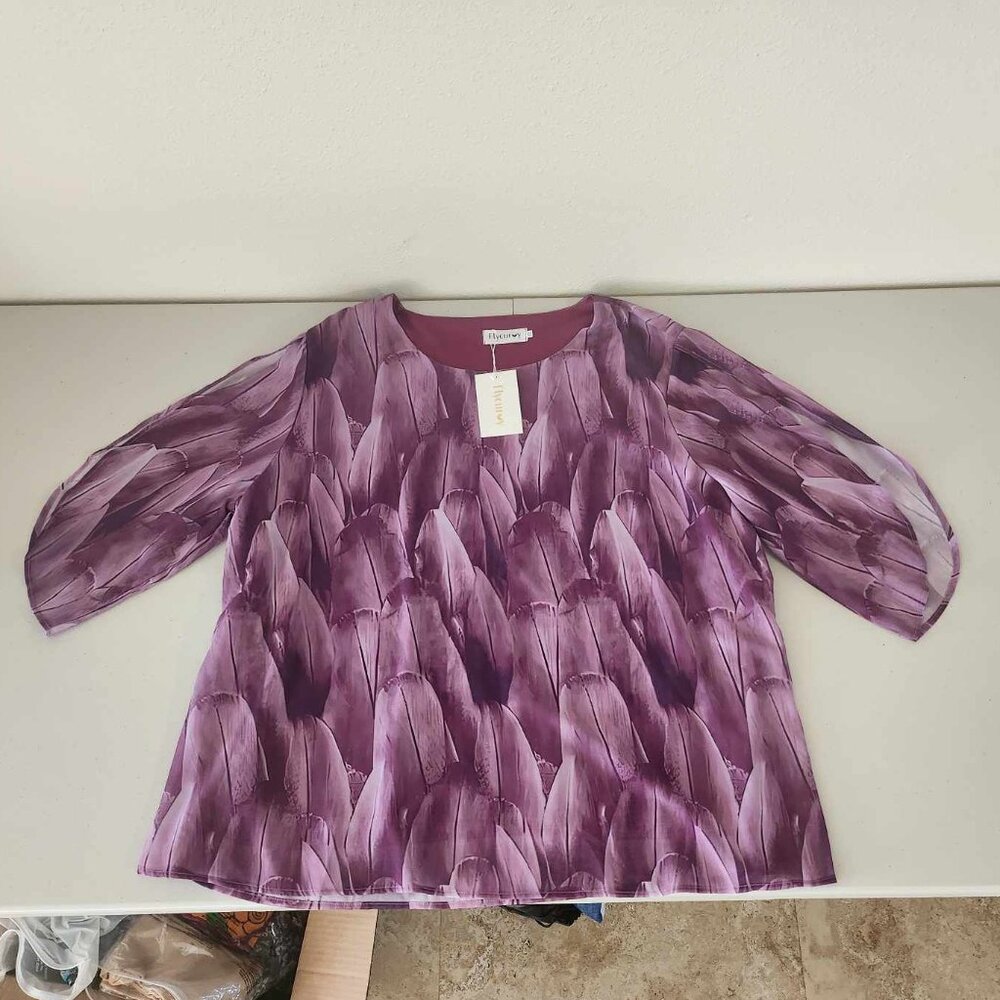 Flycurvy Blouse (3XL)